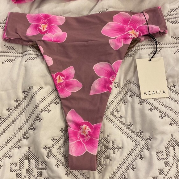 NWT Acacia Mateo bikini bottom in Gili, L - Picture 5 of 6